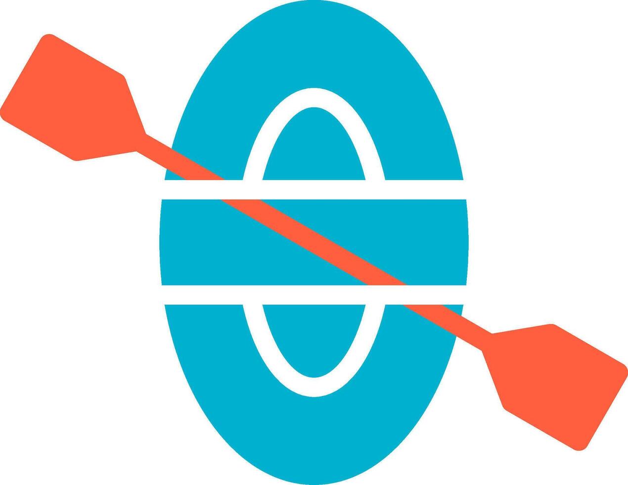 Kayak Creative Icon Design vector