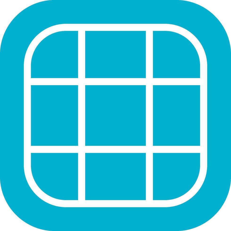 Grid Creative Icon Design vector