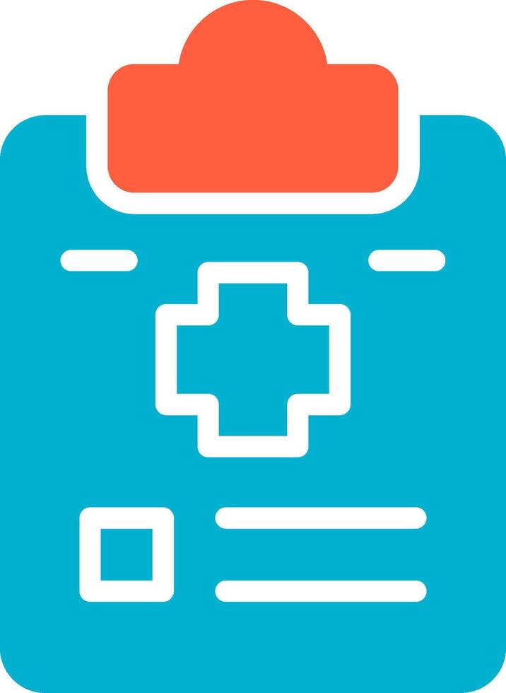 Medical Report Creative Icon Design vector