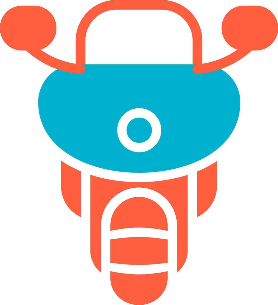 Motorbike Creative Icon Design vector