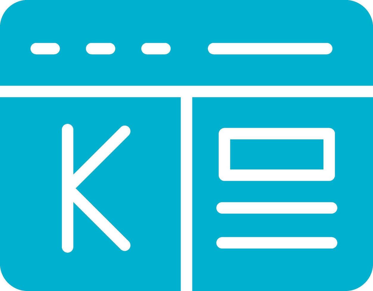 Kickstarter Creative Icon Design vector