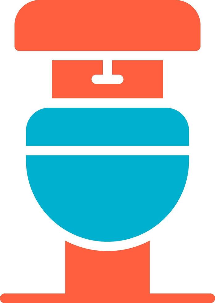 Toilet Creative Icon Design vector