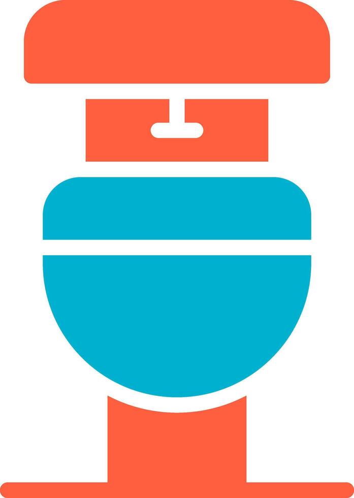 Toilet Creative Icon Design vector