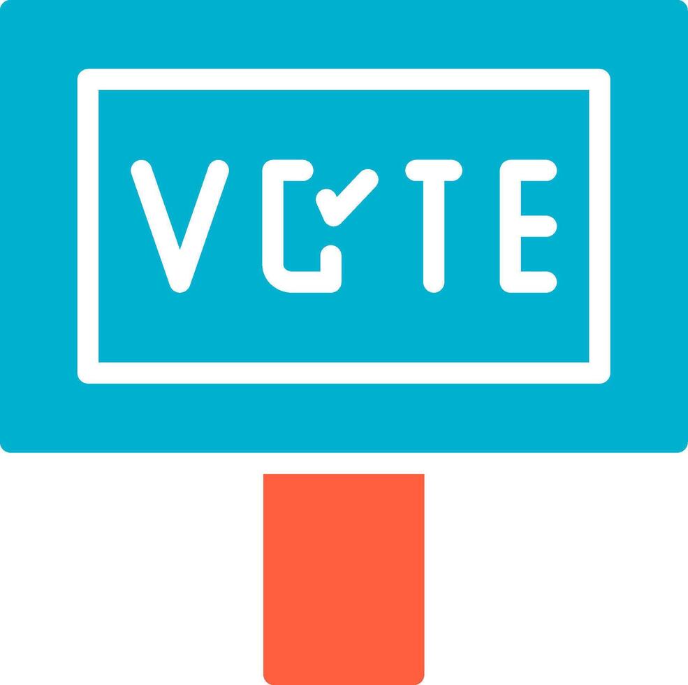 Vote Creative Icon Design vector