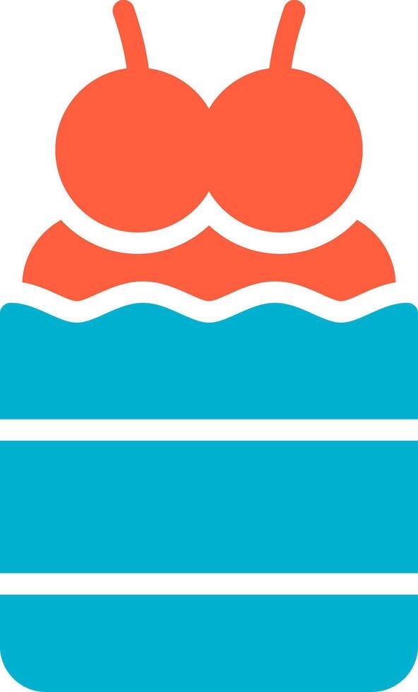 Cupcake Creative Icon Design vector