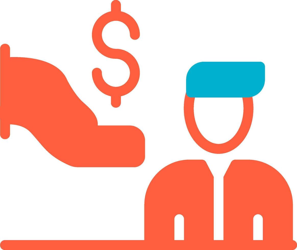 Dealer Prep Fees Creative Icon Design vector
