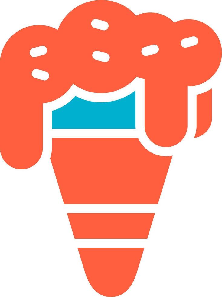 Ice Cream Creative Icon Design vector