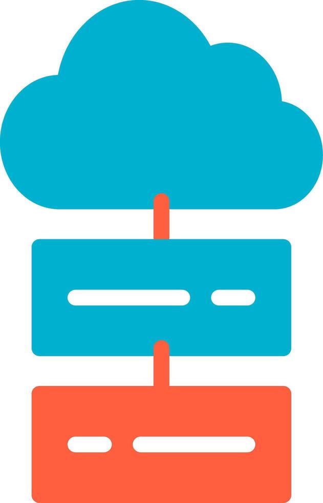 Cloud Storage Creative Icon Design vector