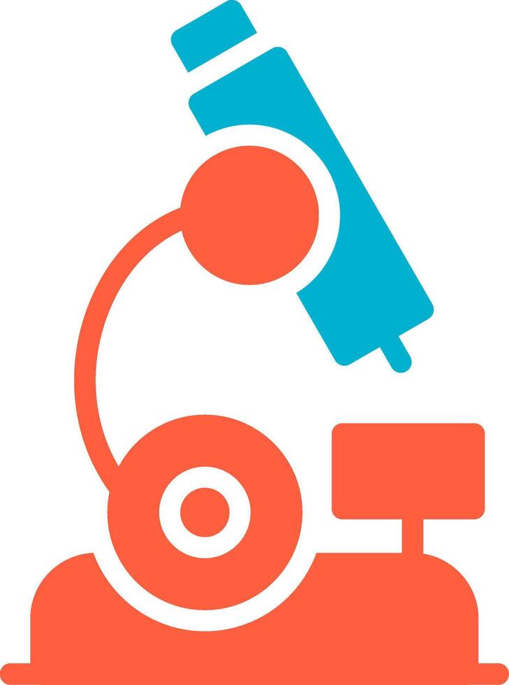 Microscope Creative Icon Design vector