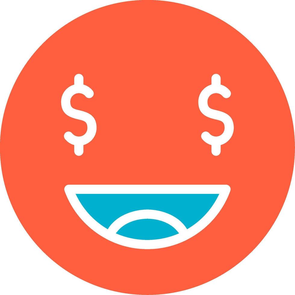 Greedy Creative Icon Design vector