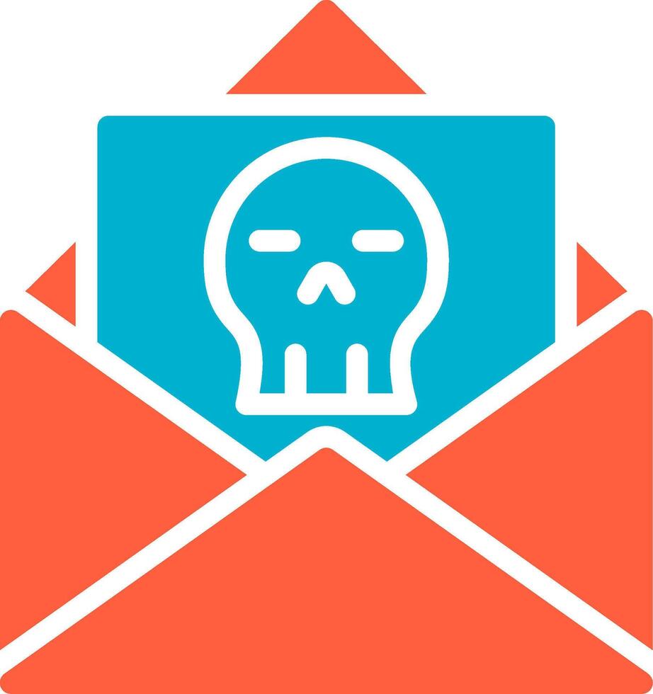 Blackmail Creative Icon Design vector
