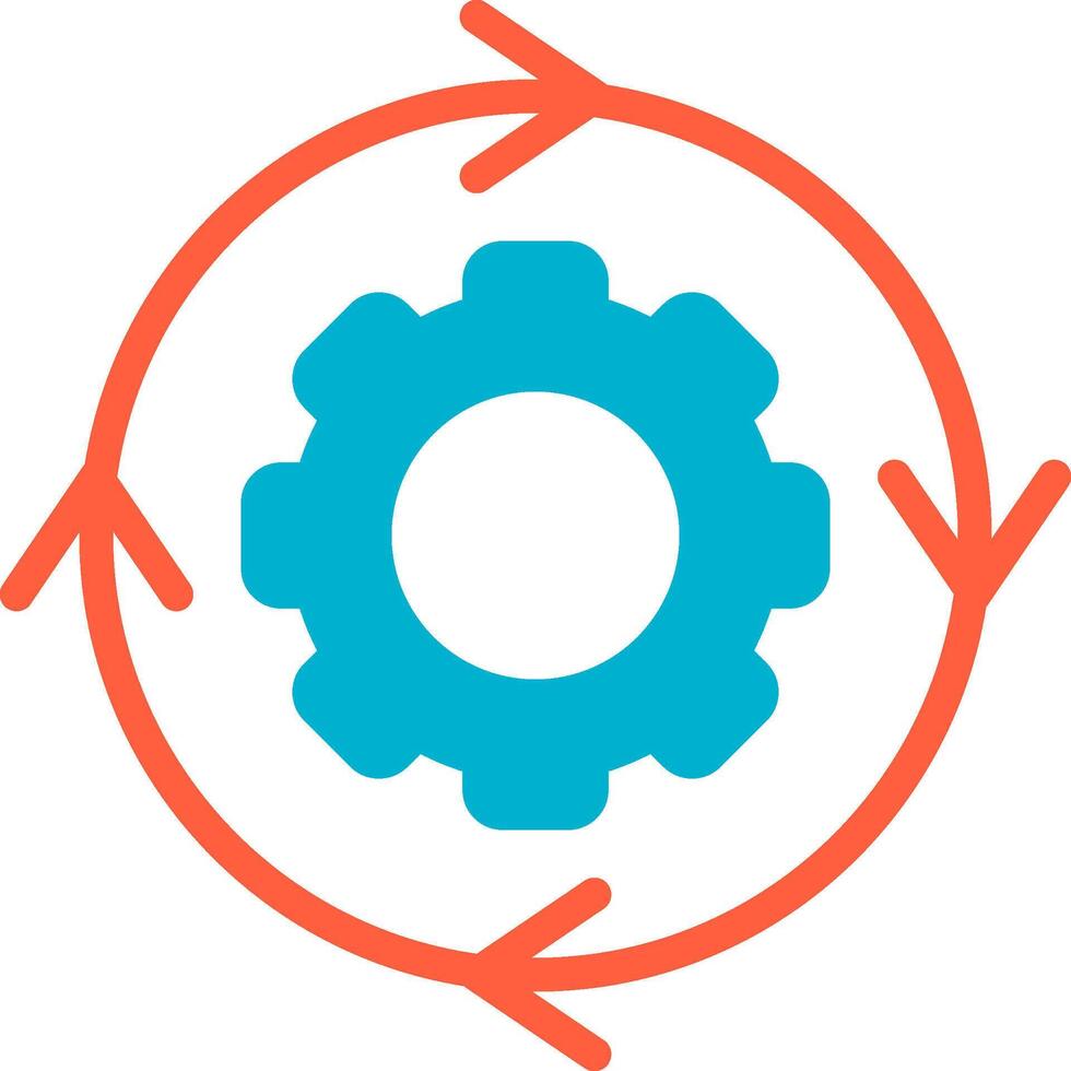 ciclo diagrama creativo icono diseño vector