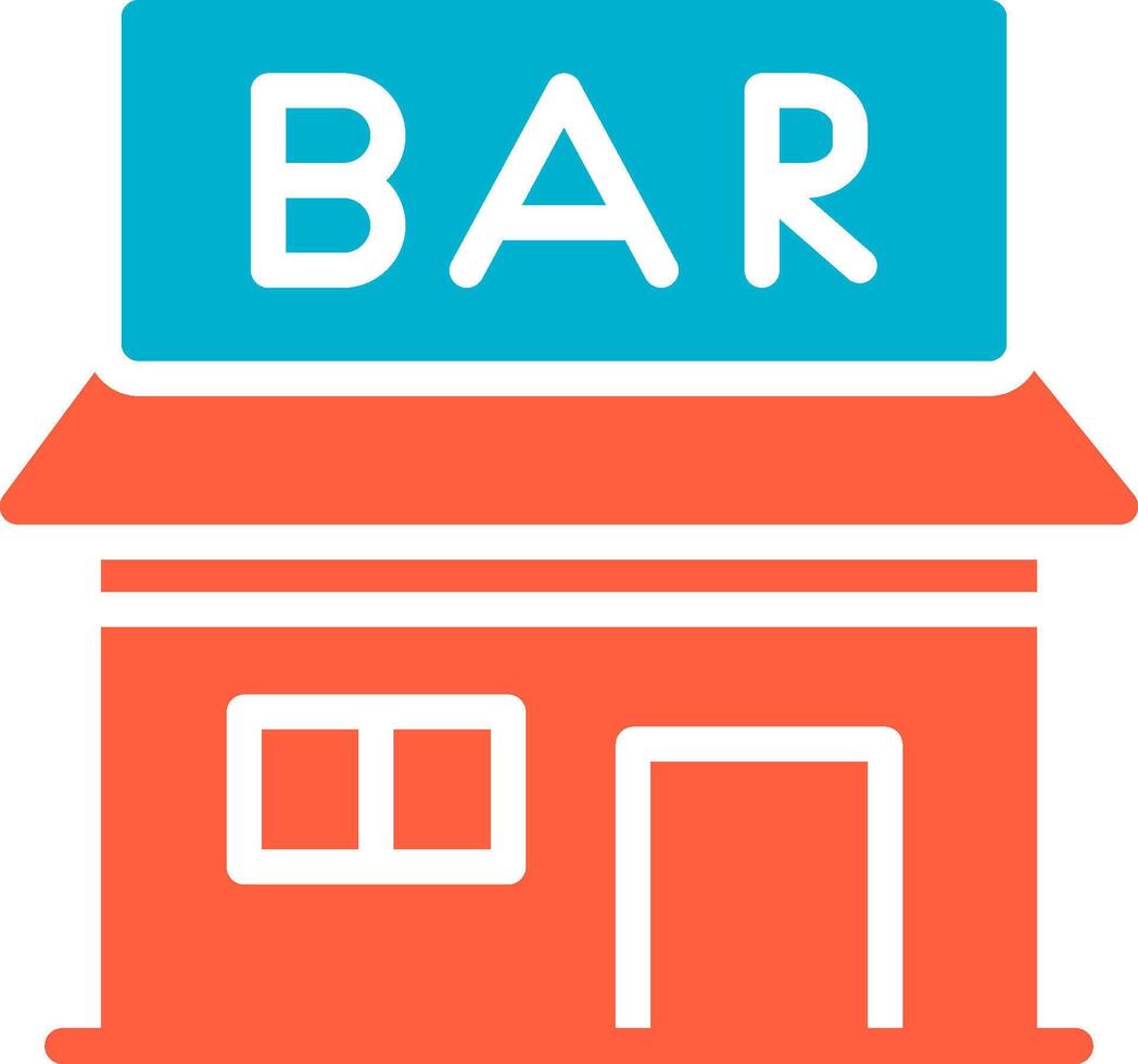 Bar Creative Icon Design vector