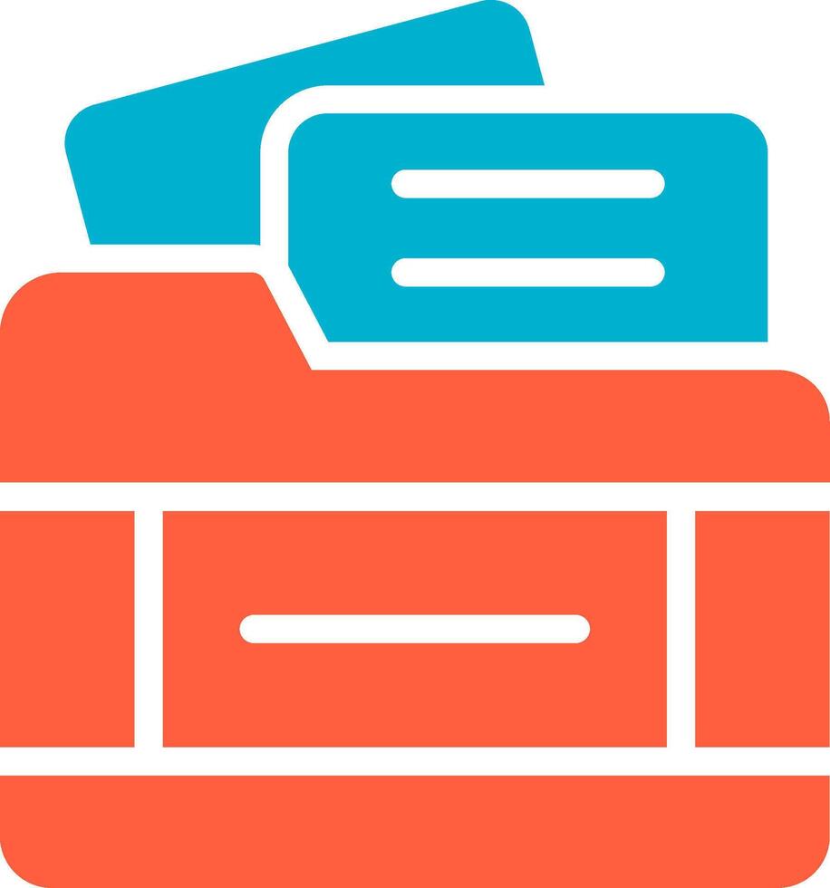 Folder Creative Icon Design vector