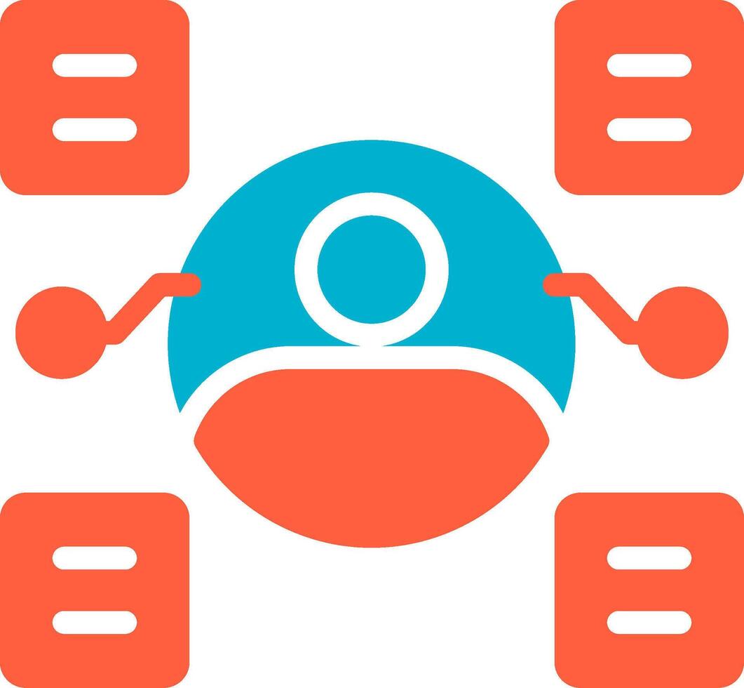 User Predictions Creative Icon Design vector