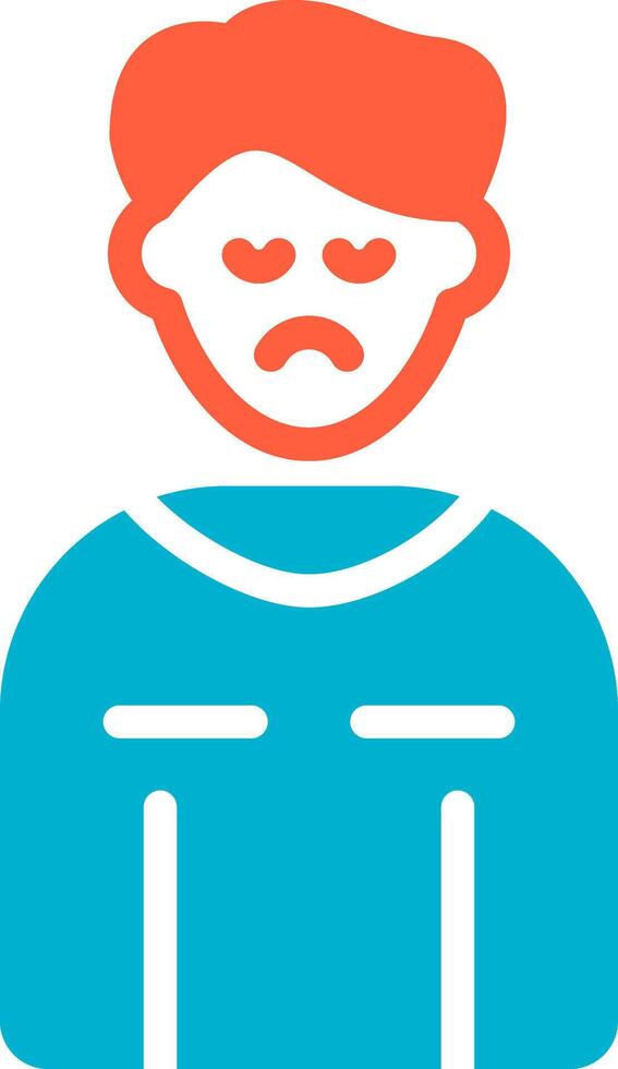 Grief Creative Icon Design vector
