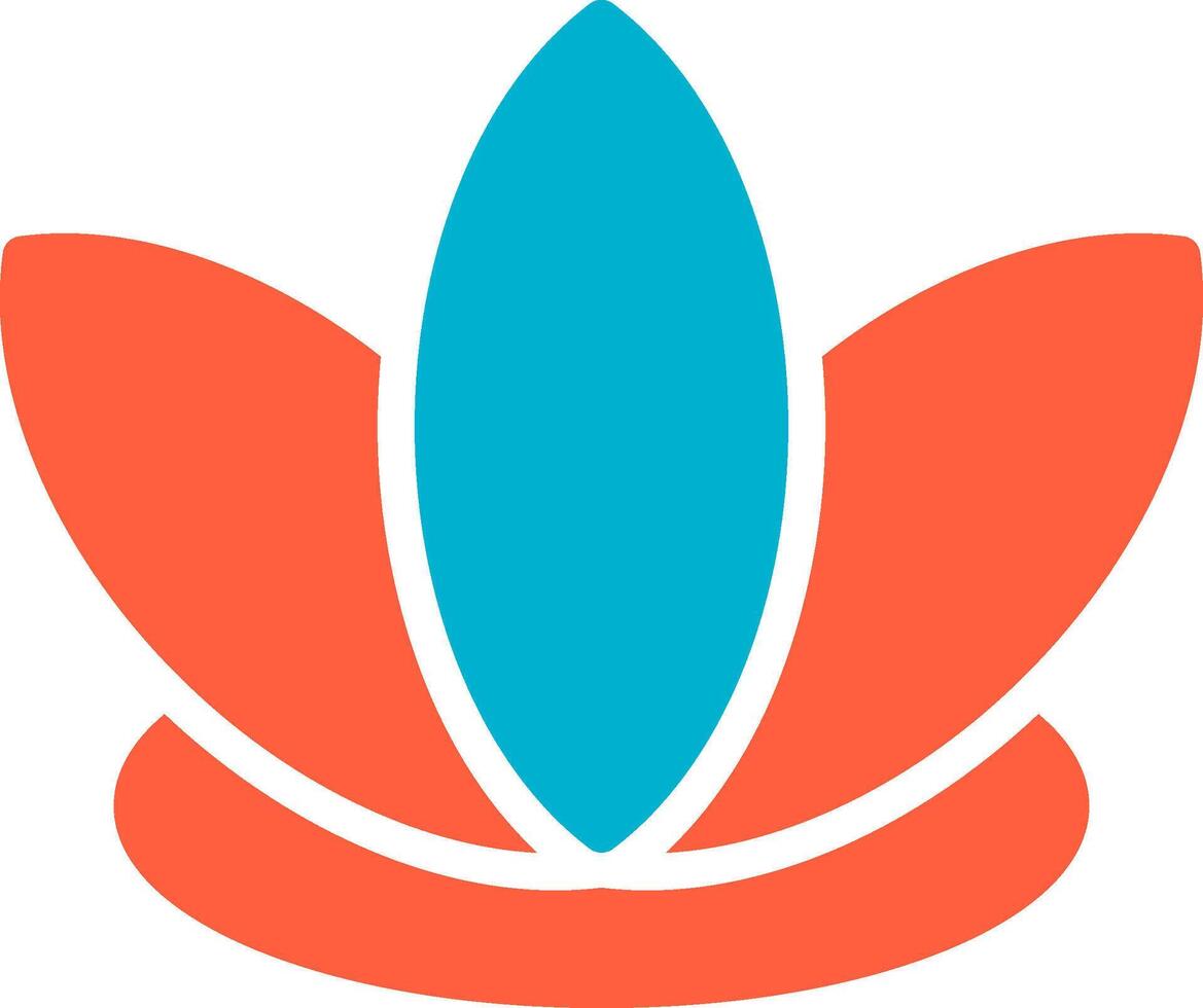 Lotus Creative Icon Design vector