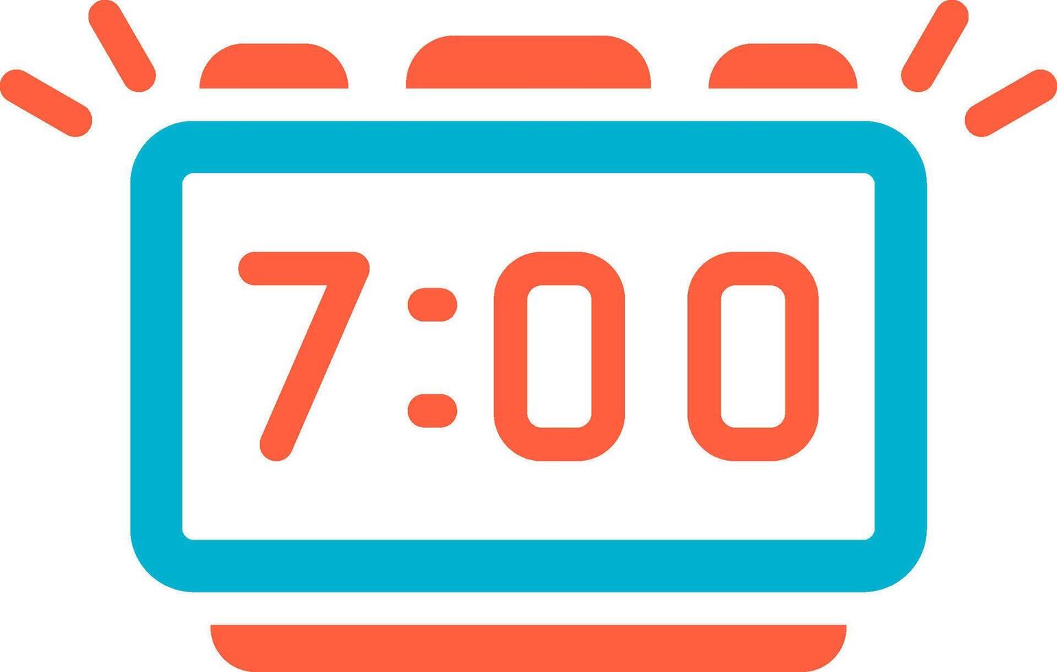 diseño de icono creativo de alarma vector