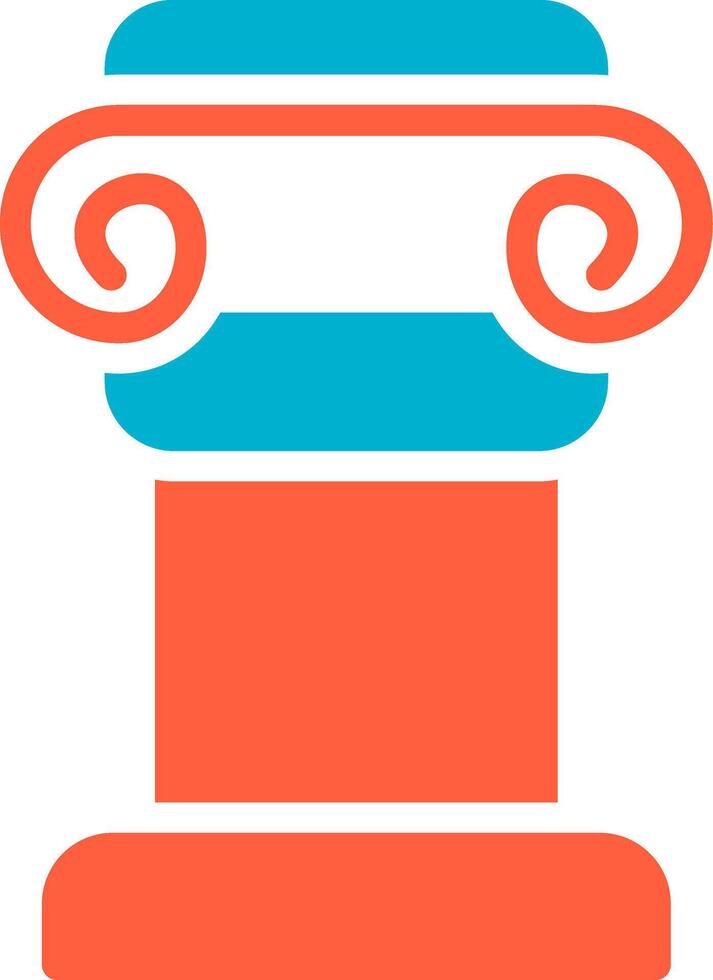 Pillar Creative Icon Design vector