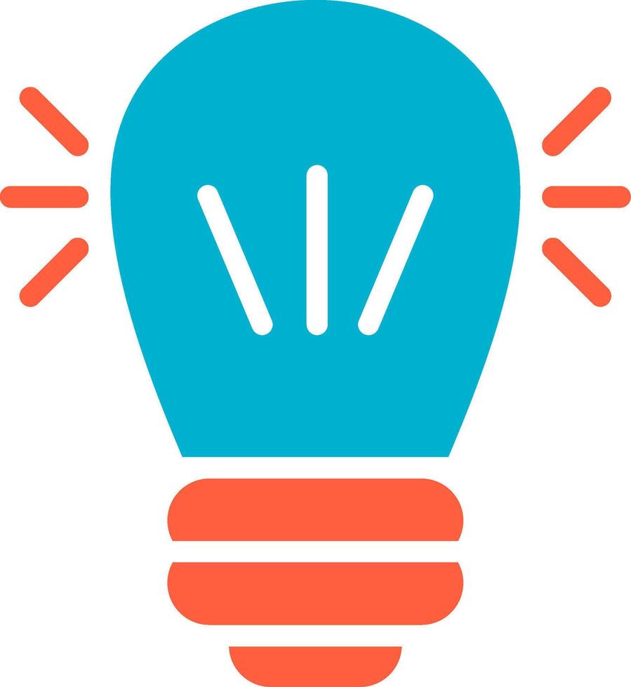 Led Lamp Creative Icon Design vector