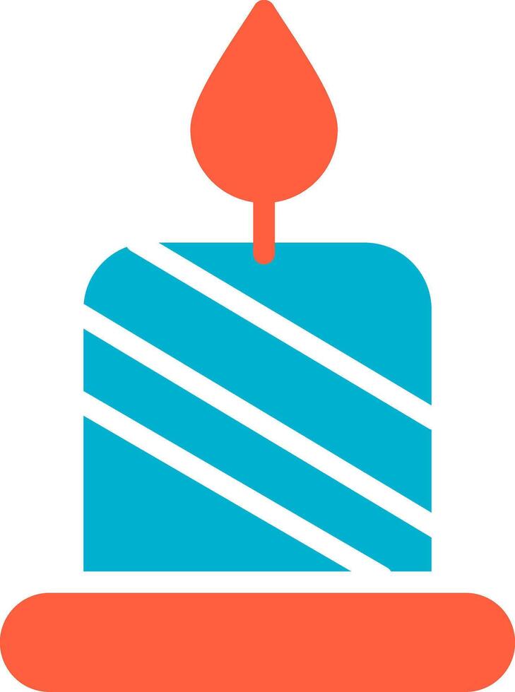 Candle Creative Icon Design vector