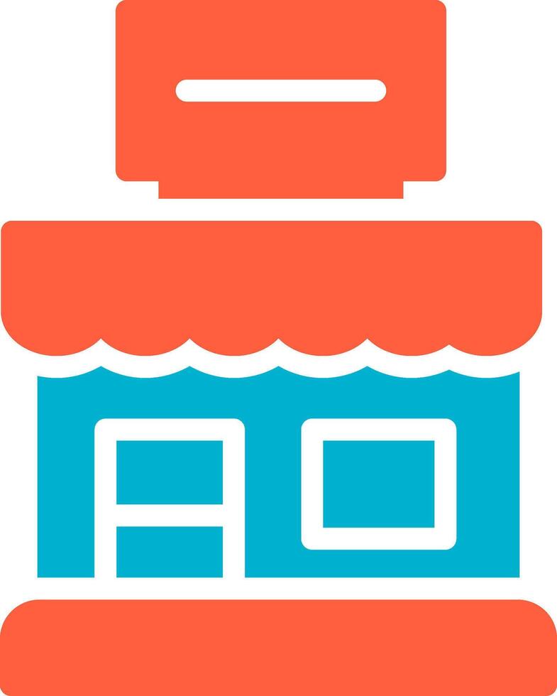 Store Creative Icon Design vector