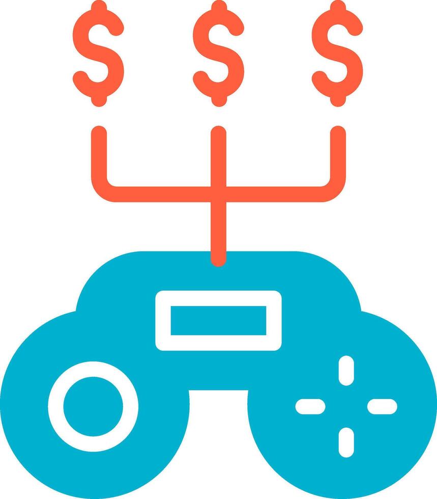 Game Money Creative Icon Design vector