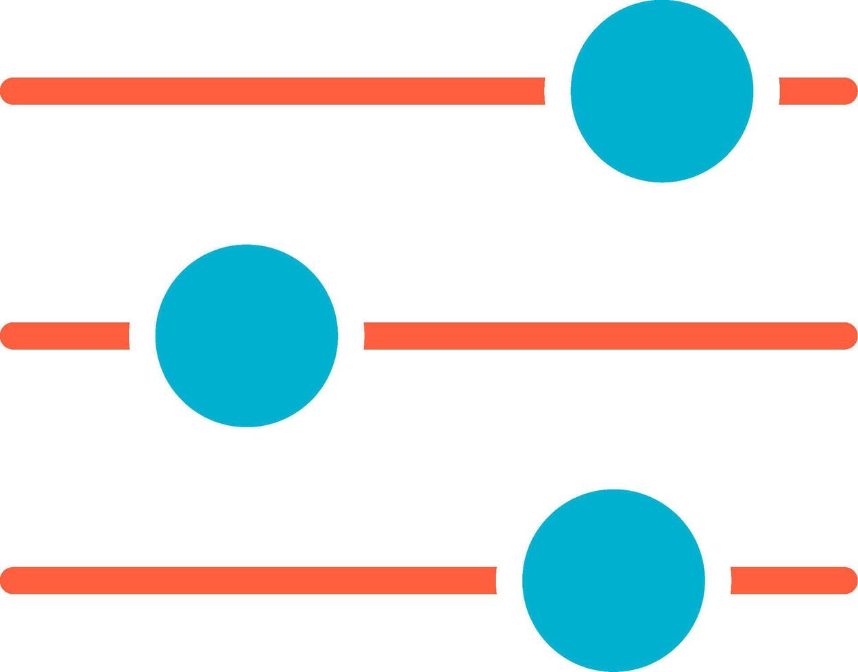 Adjust Creative Icon Design vector