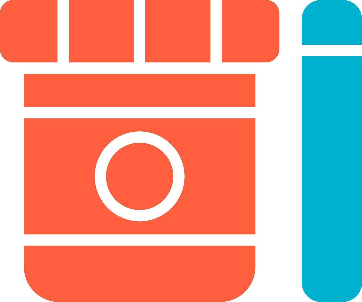 Urine Test Creative Icon Design vector