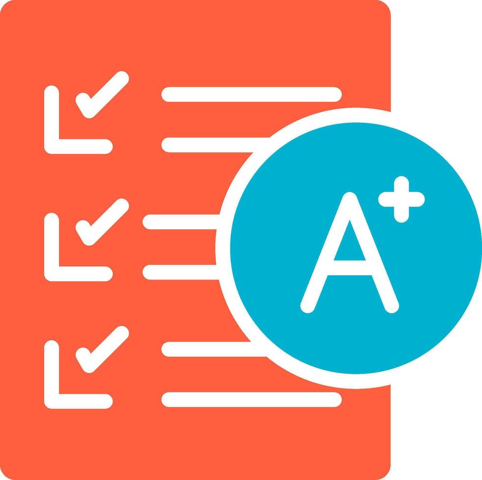 Grades Creative Icon Design vector