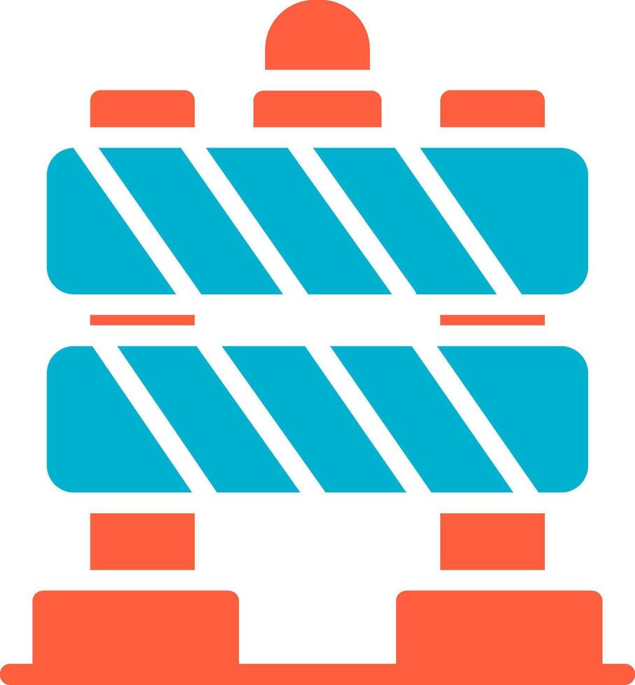 Barrier Creative Icon Design vector
