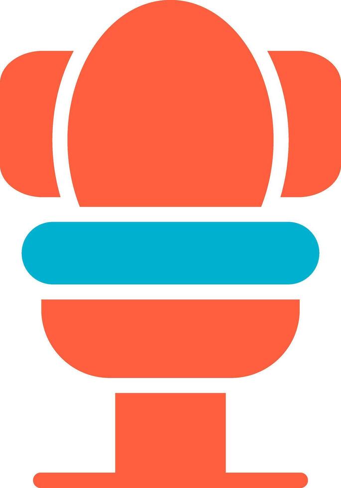 Toilet Creative Icon Design vector