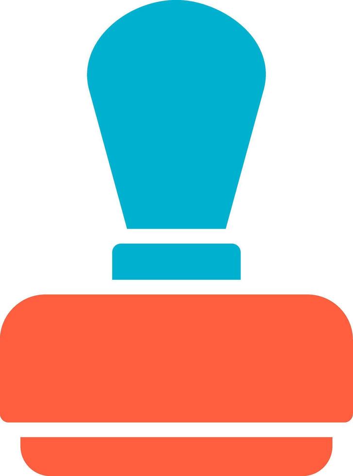 Stamp Creative Icon Design vector