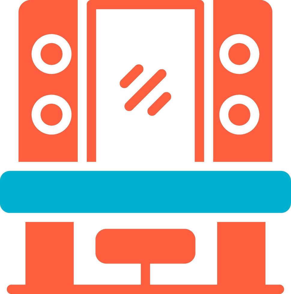Dressing Room Creative Icon Design vector