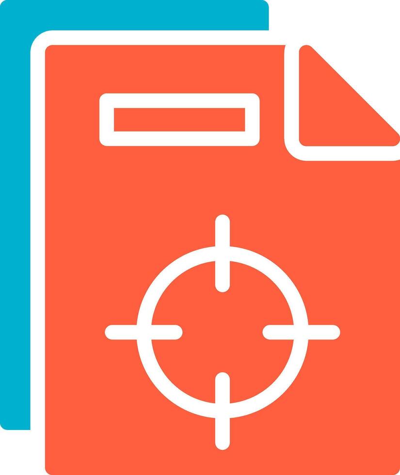 Registration Mark Creative Icon Design vector