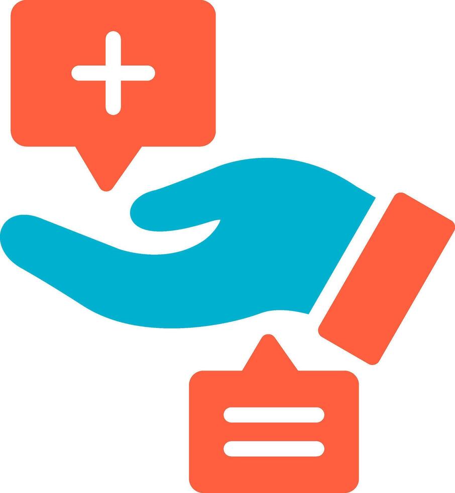 Blood Donation Creative Icon Design vector