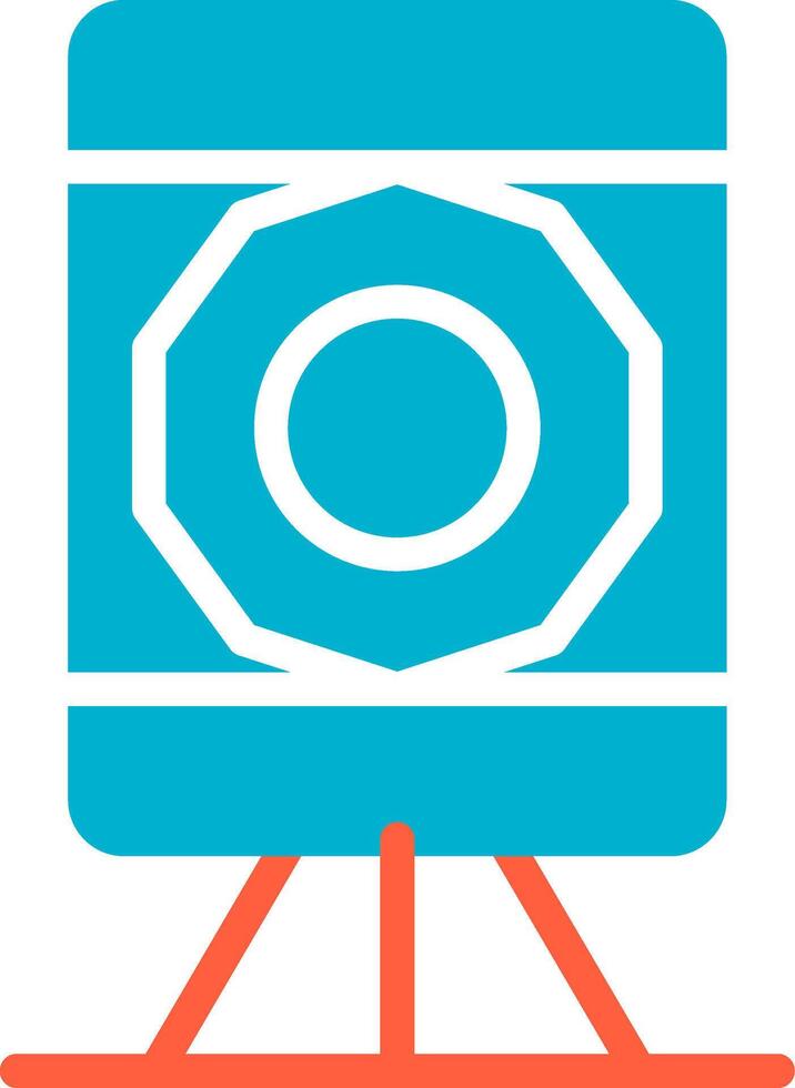 Theodolite Creative Icon Design vector