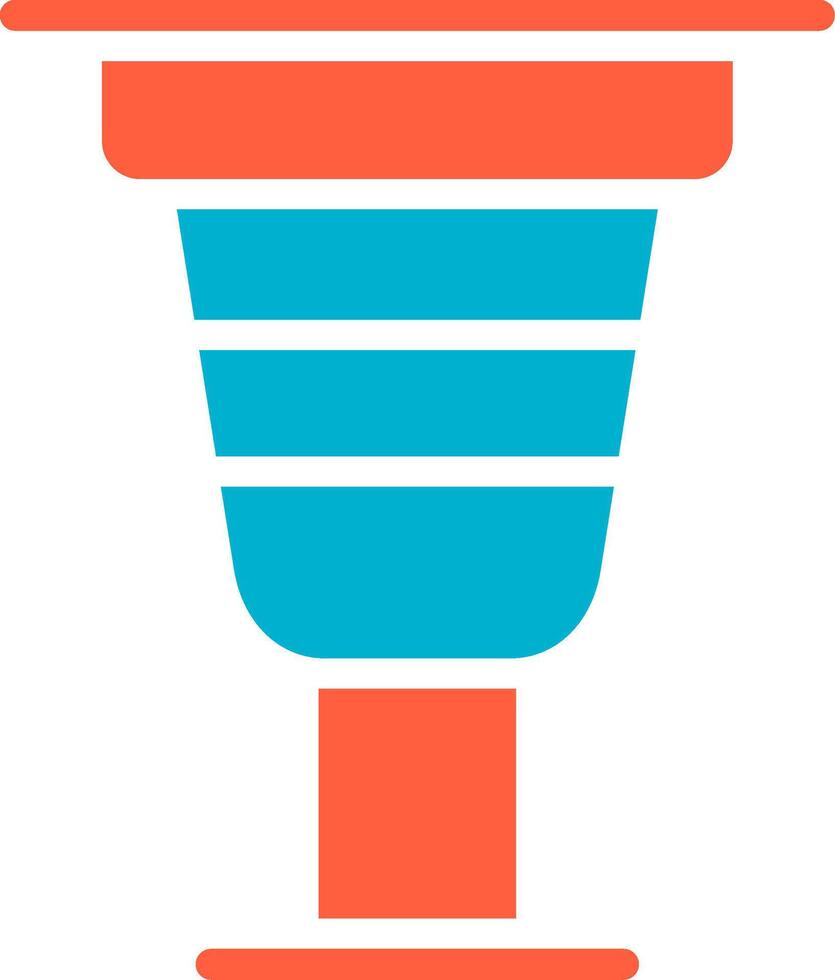 Peg Leg Creative Icon Design vector