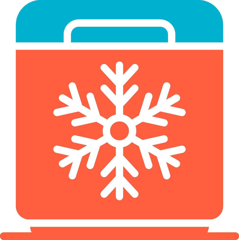 Freezer Creative Icon Design vector