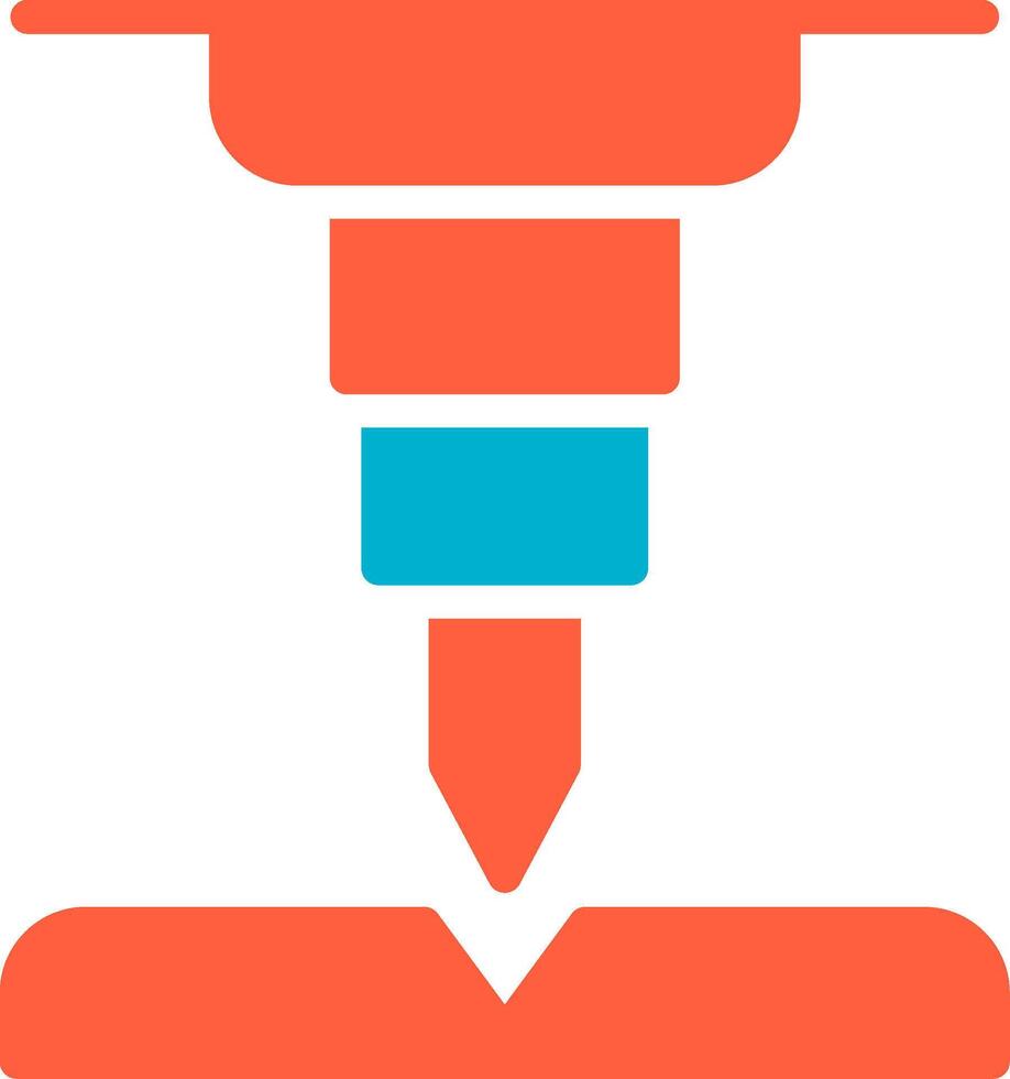 Drill Creative Icon Design vector