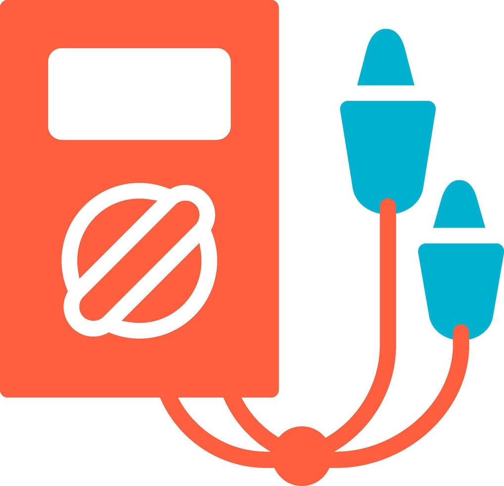 Electric Tester Creative Icon Design vector