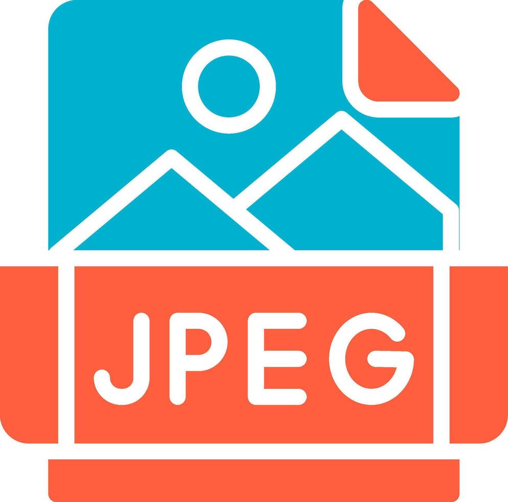 Jpeg Creative Icon Design vector