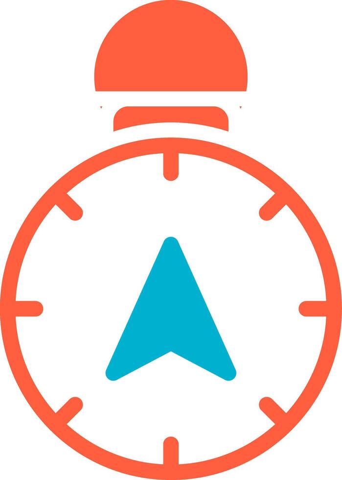 Compass Creative Icon Design vector