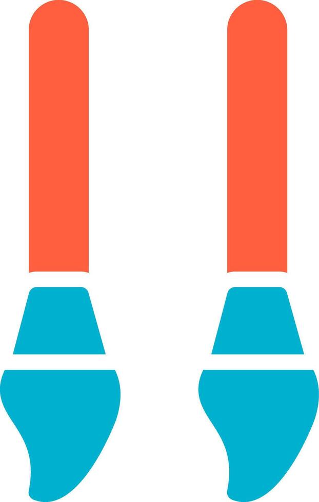 Paint brush Creative Icon Design vector