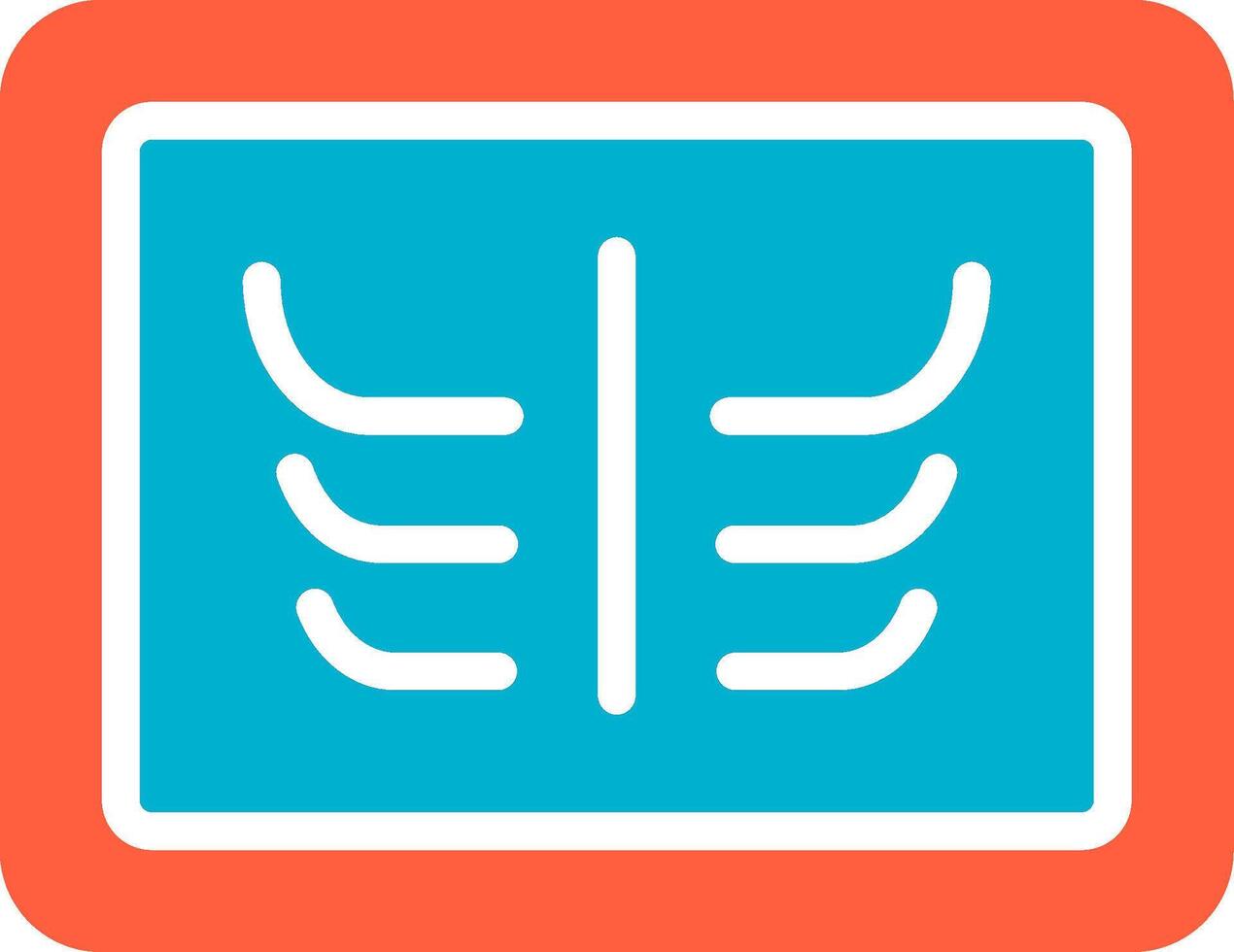 X Ray Creative Icon Design vector