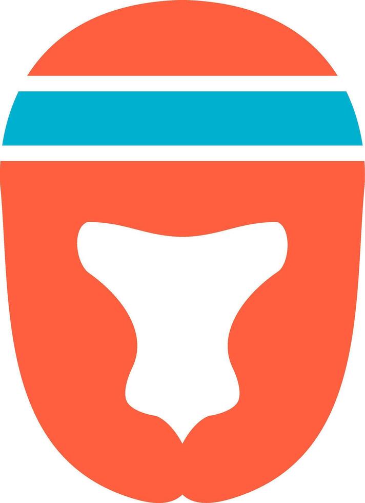 Helmet Creative Icon Design vector
