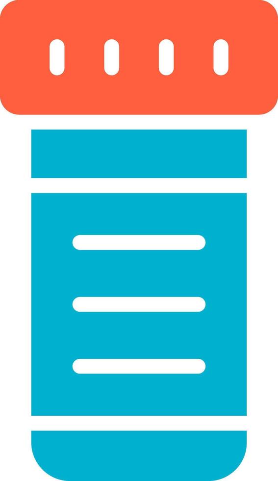 Test Tube Creative Icon Design vector