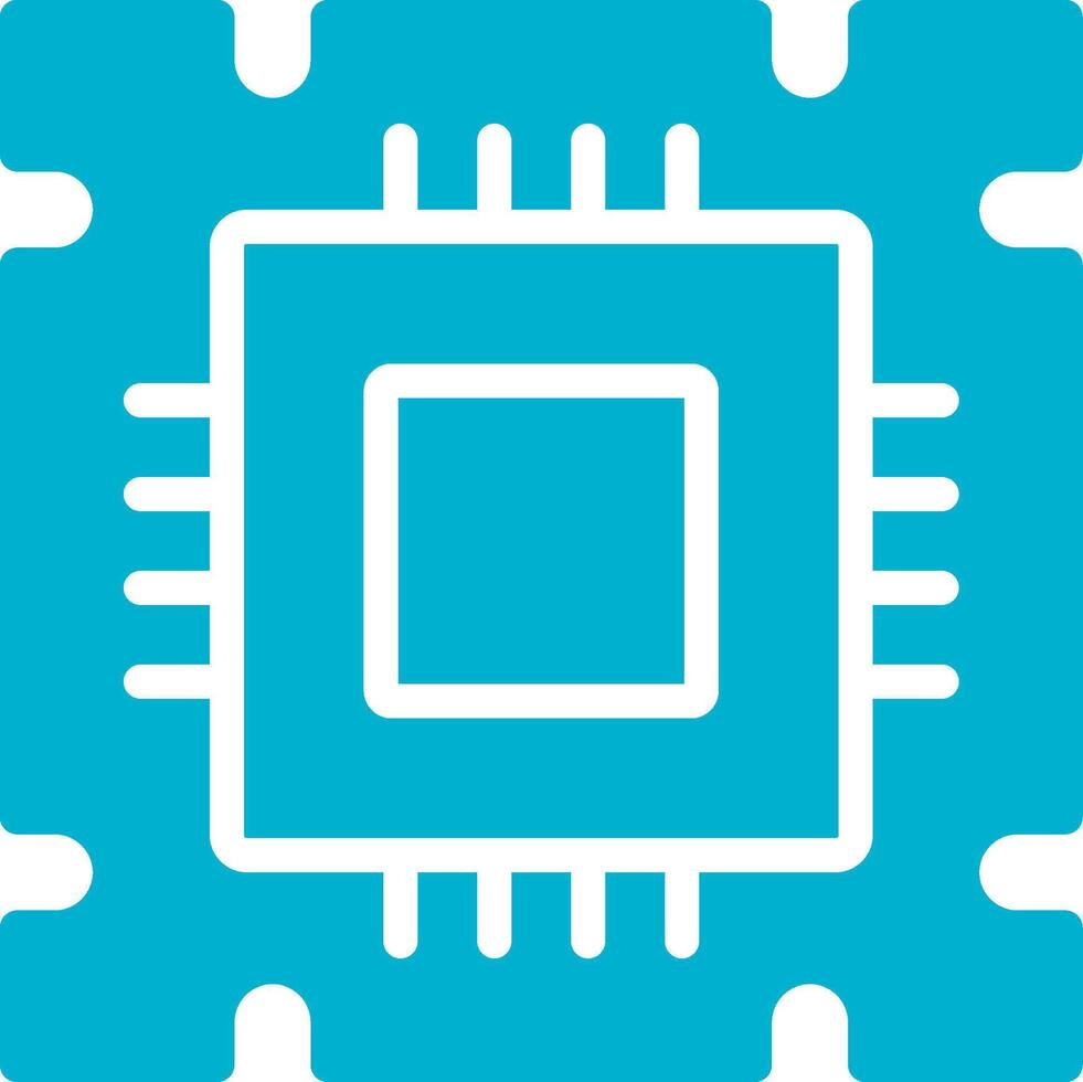 Processor Creative Icon Design vector
