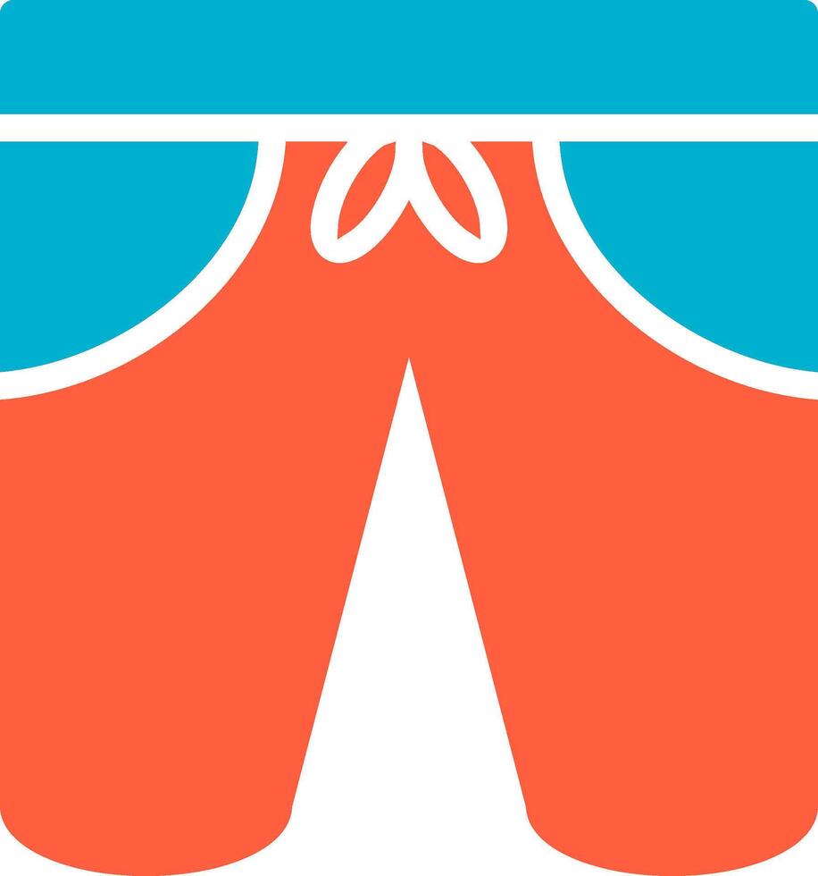 Shorts Creative Icon Design vector