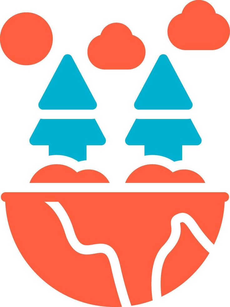 Green Environment Creative Icon Design vector